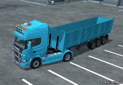 Scania R560 blue