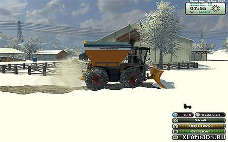 Claas 3800 SaddleTrac Winter And Local v 1.1