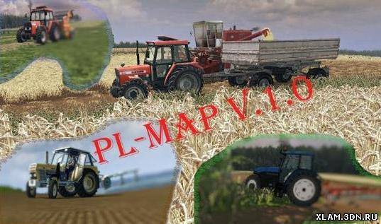 PL-MAP V1 für Landwirtschafts Simulator 2013